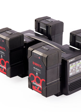 SWIT 4x100W Super Fast V-mount Charger (PC-P461S)