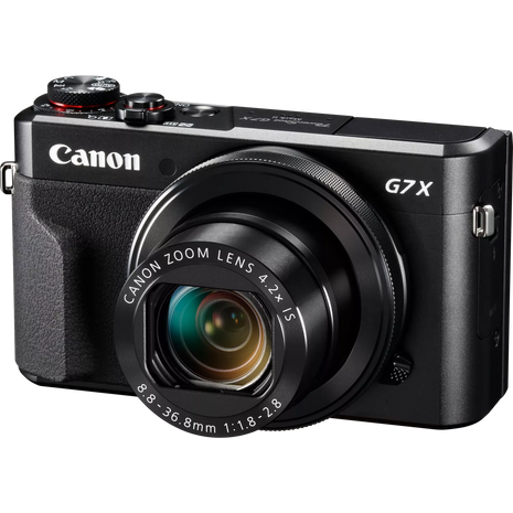 Canon PowerShot G7 X Mark II Zwart