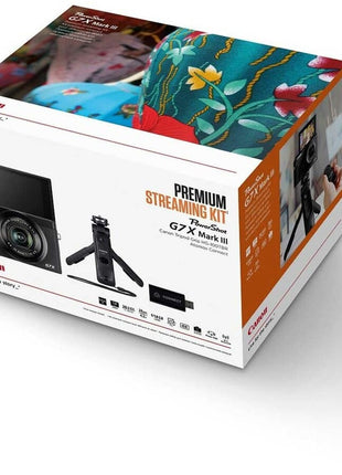Canon PowerShot G7X Mark III Prem Live Stream Kit
