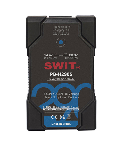 SWIT 290Wh Heavy Duty IP54 Battery Pack (PB-R290S+)