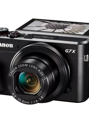 Canon PowerShot G7 X Mark II Zwart