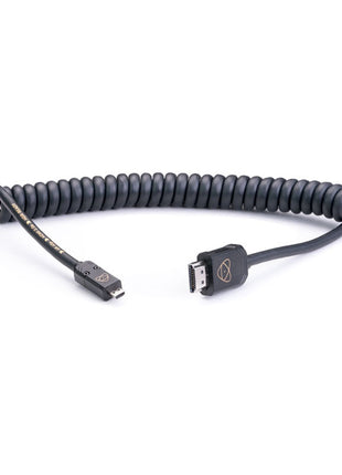 Atomos AtomFLEX Coiled Micro-HDMI to HDMI Cable - ATOM4K60C2