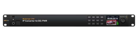 Blackmagic 2110 IP Converter 4x12G PWR