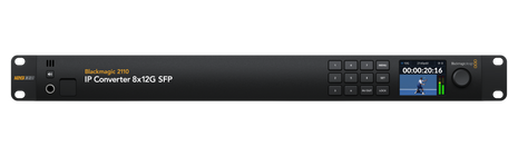 Blackmagic 2110 IP Converter 8x12G SFP