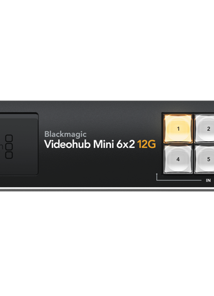 Blackmagic Videohub Mini 6x2 12G