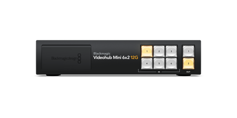 Blackmagic Videohub Mini 6x2 12G