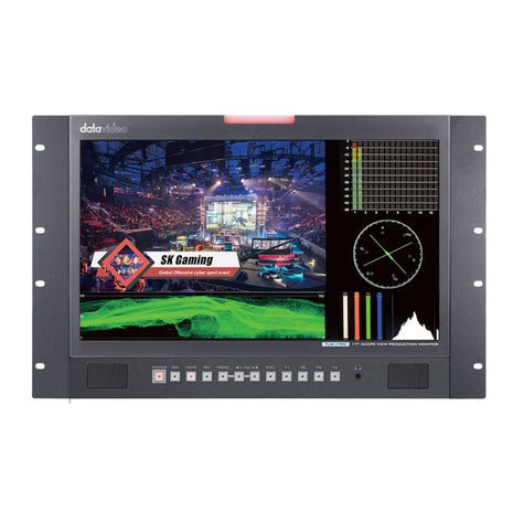 Datavideo TLM-170VR 17" ScopeView Production Monitor-Rack Mount