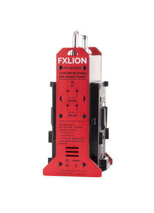 FXLion FX-4S7S2D V-Mount Charger Dual Channel Automatic Voltage Charger – V-Mount