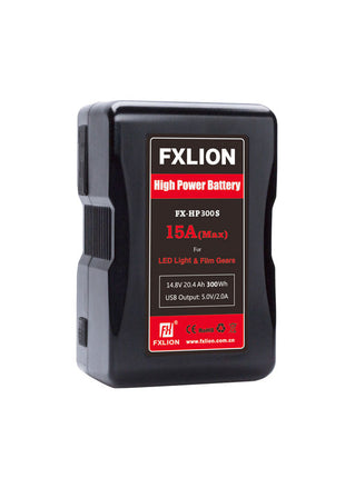 FXLion FX-HP300S High Power Battery – 14.8V / 300Wh V-Mount Battery