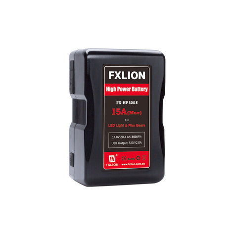 FXLion FX-HP300S High Power Battery – 14.8V / 300Wh V-Mount Battery