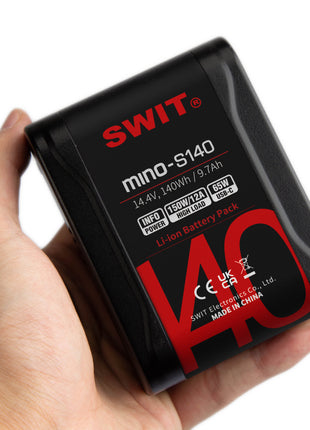 SWIT 140Wh Pocket V-mount Battery Pack (Mino-S140)