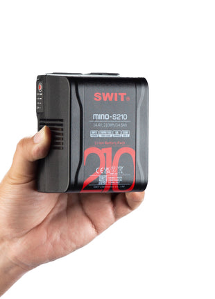 SWIT 210Wh Pocket V-mount Battery Pack (Mino-S210)
