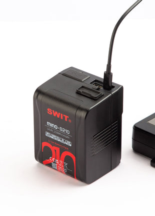 SWIT 210Wh Pocket V-mount Battery Pack (Mino-S210)