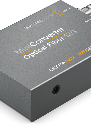 Blackmagic Mini Converter Optical Fiber 12G