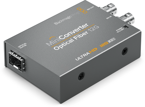 Blackmagic Mini Converter Optical Fiber 12G