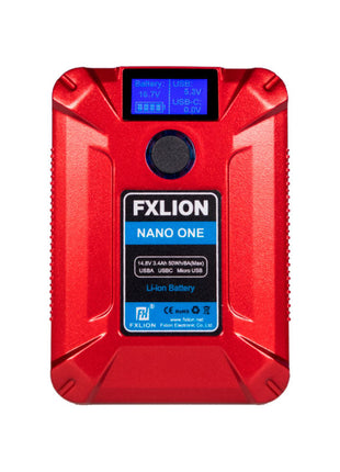 FXLion Nano One (Red) 14.8V/50WH V-lock