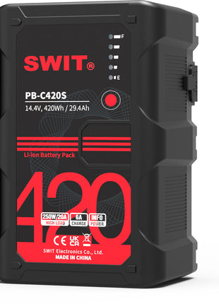 SWIT 420Wh Large Capacity V-mount Battery (PB-C420S)