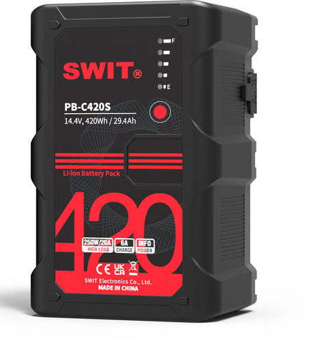 SWIT 420Wh Large Capacity V-mount Battery (PB-C420S)