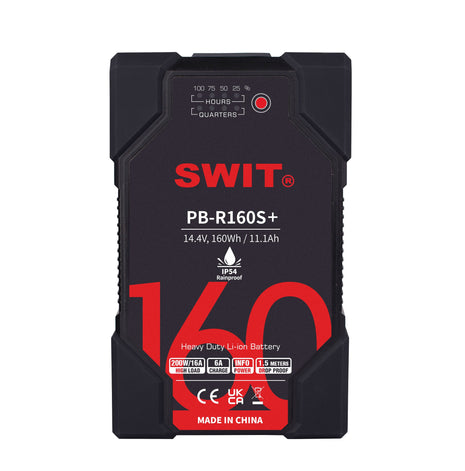 SWIT 160Wh Heavy Duty IP54 Battery Pack (PB-R160S+)