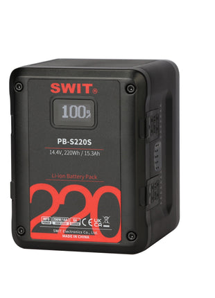 SWIT 220Wh Multi-sockets Square Digital Battery Pack (PB-S220S)