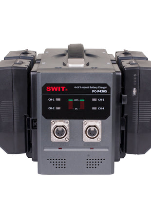 SWIT 4-ch V-mount Fast Charger (PC-P430S)