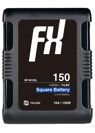 FXLion BP-M150L Square V-mount Batterij (14.8V/10.0Ah/148Wh)