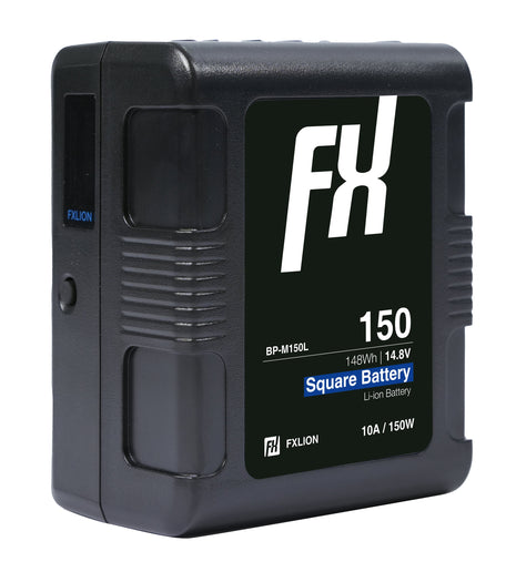 FXLion BP-M150L Square V-mount Batterij (14.8V/10.0Ah/148Wh)