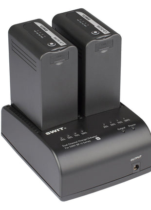 SWIT 2-ch SONY BP-U Charger and Adaptor
