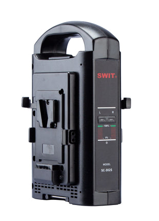 SWIT 2-ch Simultaneous V-mount Charger (SC-302S)