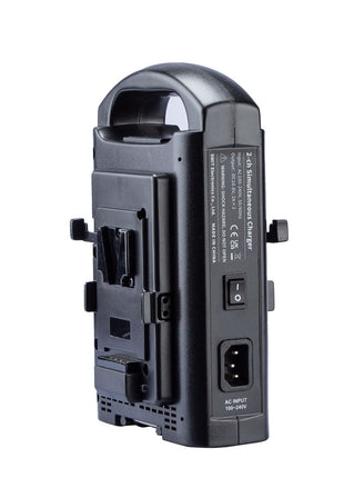 SWIT 2-ch Simultaneous V-mount Charger (SC-302S)