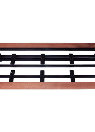 Skaarhoj High end wood frame for 2 M/E configuration