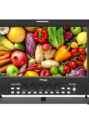 TVLogic LUM-095G 9" 4K Input-Ready Monitor