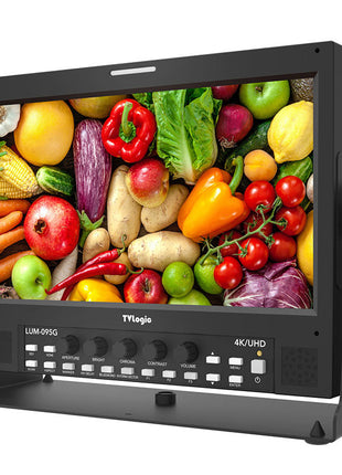 TVLogic LUM-095G 9" 4K Input-Ready Monitor