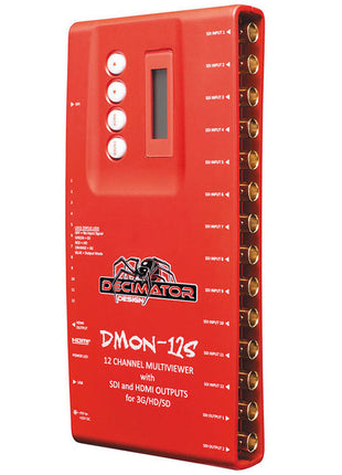 Decimator DMON-12S 12-Kanaals Multiviewer