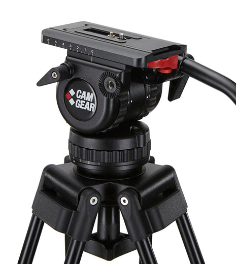 Camgear DV6P Aluminium Tripod Systeem met Ground Spreader