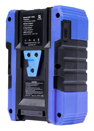 FXLion BP-130S II 130Wh Cool Black Battery – 14.8V / V-Mount Battery