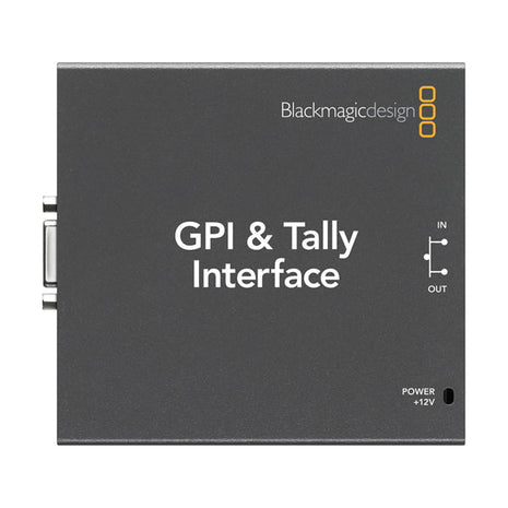 Blackmagic GPI and Tally Interface