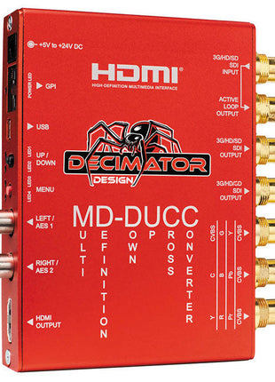 Decimator MD-DUCC Multi-Definition Down Up Cross Converter