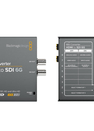 Blackmagic Mini Converter HDMI to SDI 6G