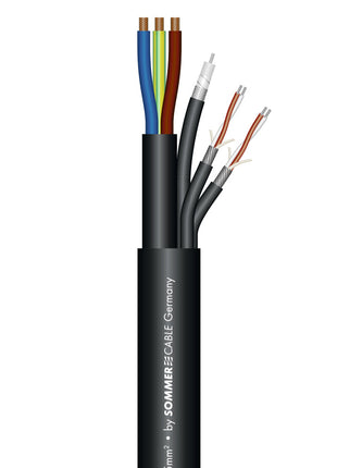AV Sales Multikabel MK-123 HD - 50 meter op haspel