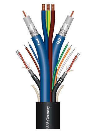AV Sales Multikabel MK-2235 HD - 35 meter op haspel