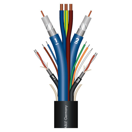 AV Sales Multikabel MK-2235 HD - 35 meter op haspel