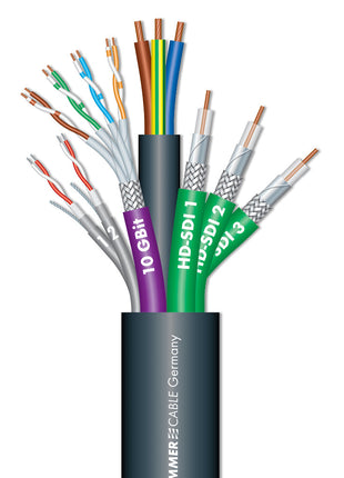AV Sales Multikabel MK-3231 HD - 50 meter op haspel