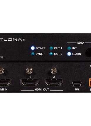 Atlona Rondo 442 4K/HDR HDMI Distributieversterker met 2 Outputs