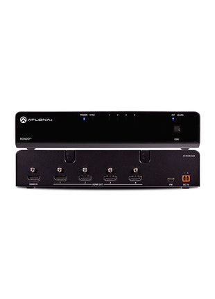 Atlona Rondo 444 4K/HDR HDMI Distributieversterker met 4 Outputs